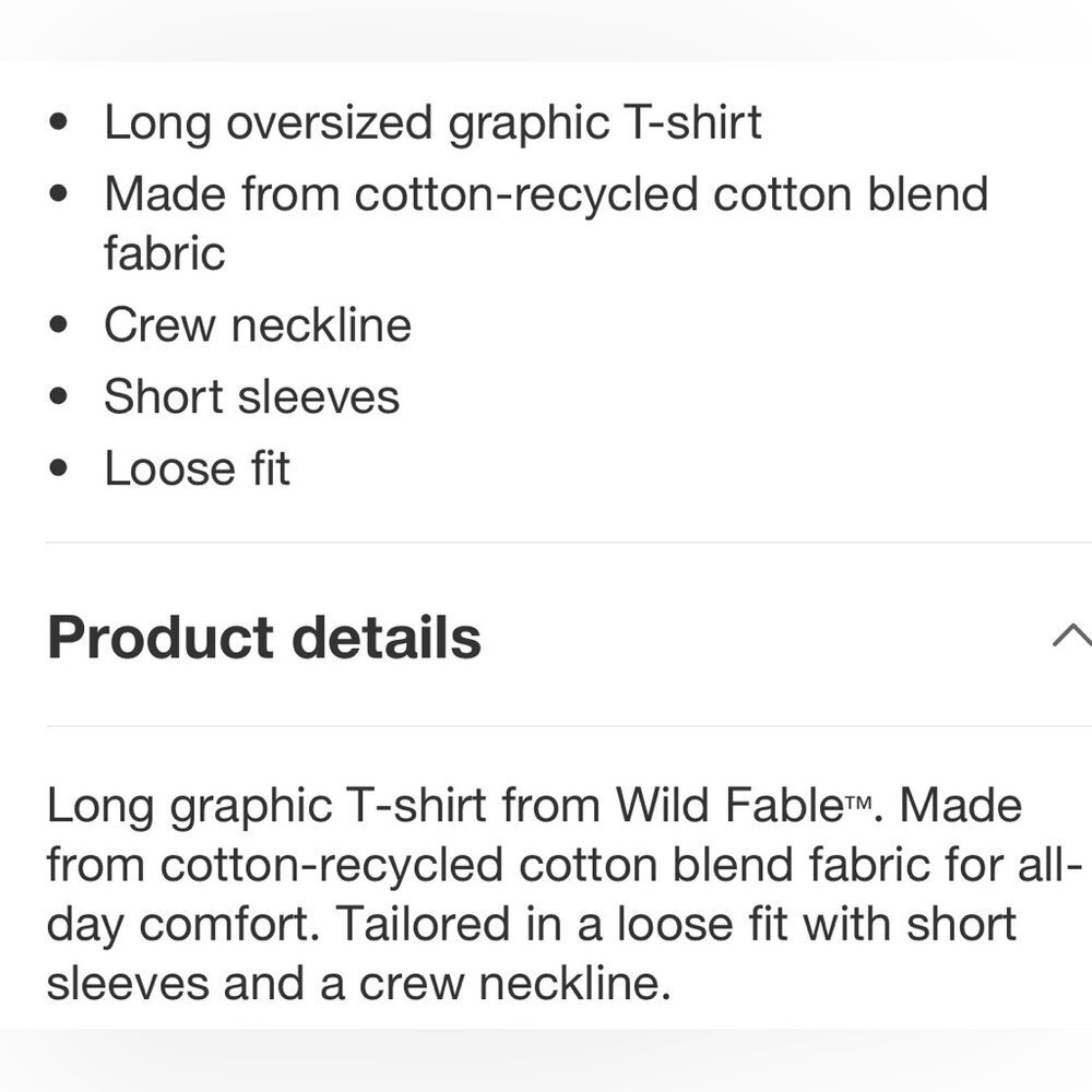 Wild Fable Literally A Legend Brown Teddy Bear Oversized Graphic Tee. XS. NEW. - Picture 8 of 10